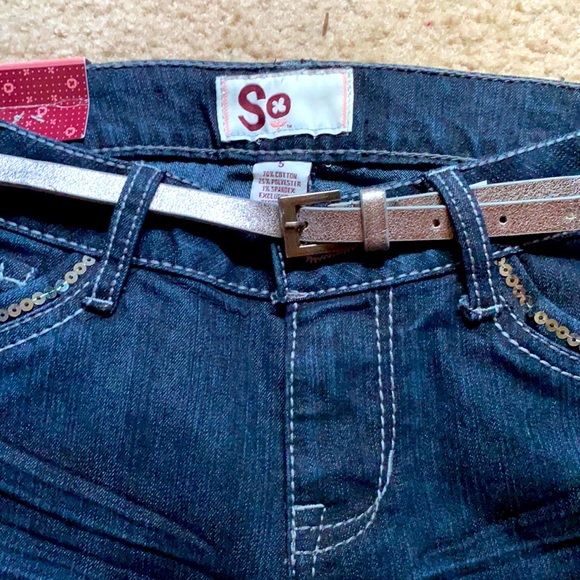 So Skinny Dark Wash Jeans - Picture 3 of 4